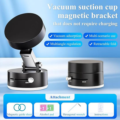 Vacuum Magnetic Suction Phone Holder