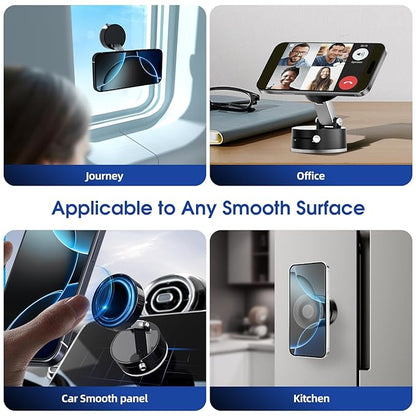 Vacuum Magnetic Suction Phone Holder